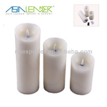 battery operated flameless moving wick led candle